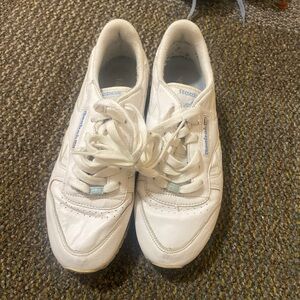 SOLD Reebok White Leather Sneakers